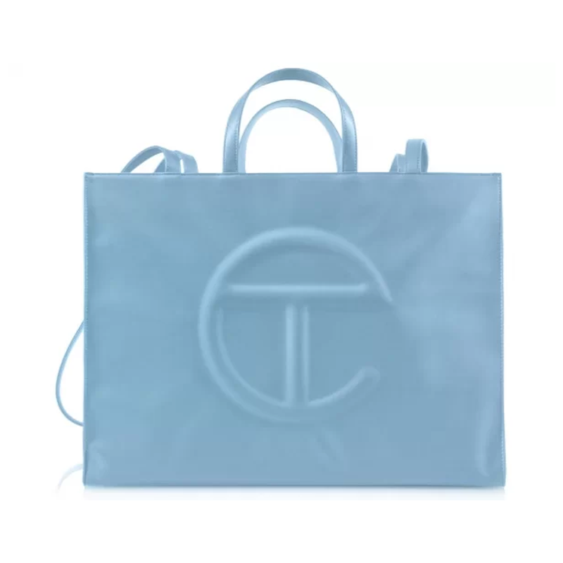 Túi Telfar Shopping Bag Pool Blue Large