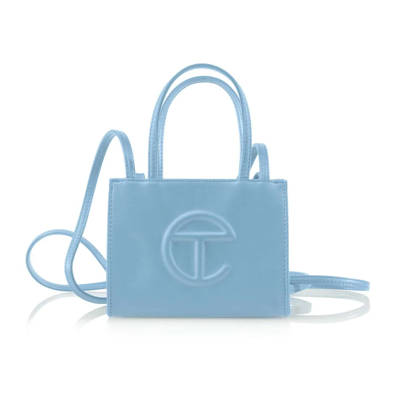Túi Telfar Shopping Bag Pool Blue Small