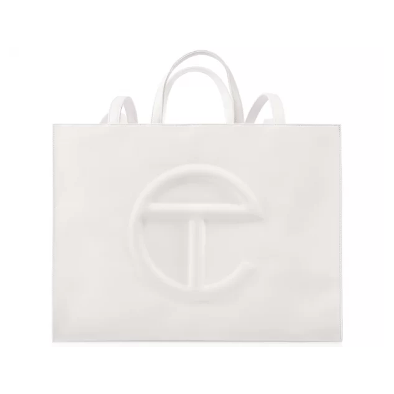 Túi Telfar Shopping Bag White Large