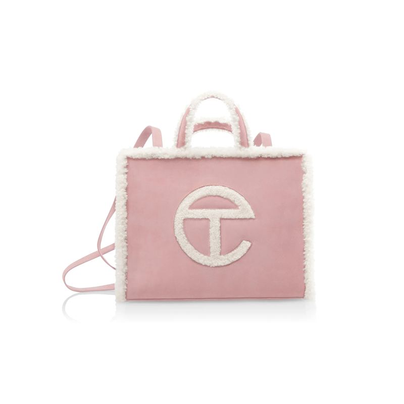 Túi Telfar x UGG Reverse Shopper Pink Medium