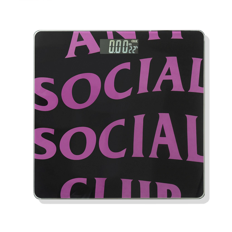 Anti Social Social  Club Weight Of The World Black