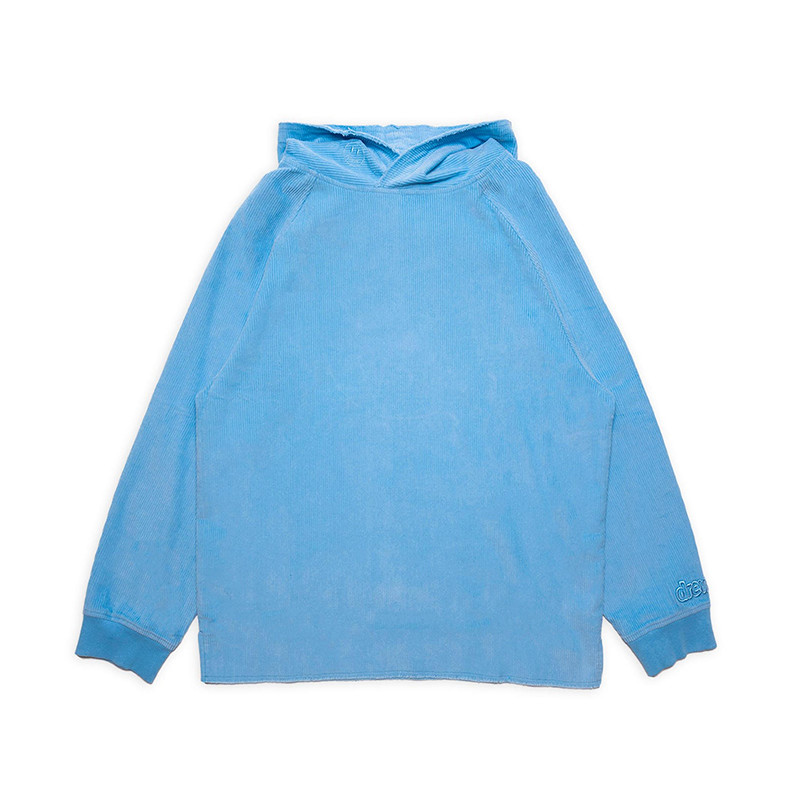 Drew House Corduroy Hoodie Pacific Blue