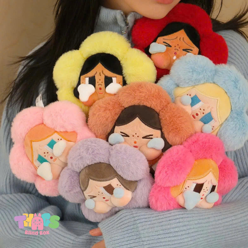 POPMART CRYBABY Sad Club Series-Plush Flower Blind Box