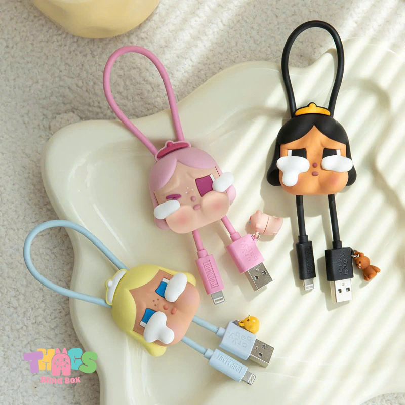 POPMART CRYBABY Encounter Yourself Series-Cable Blind Box (iPhone)